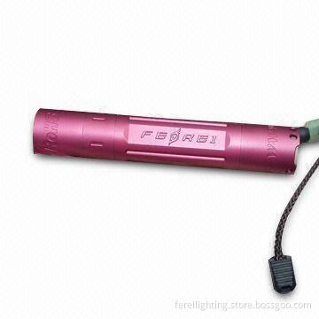 Mini LED Flashlight with Push-button Tail Cap Switch